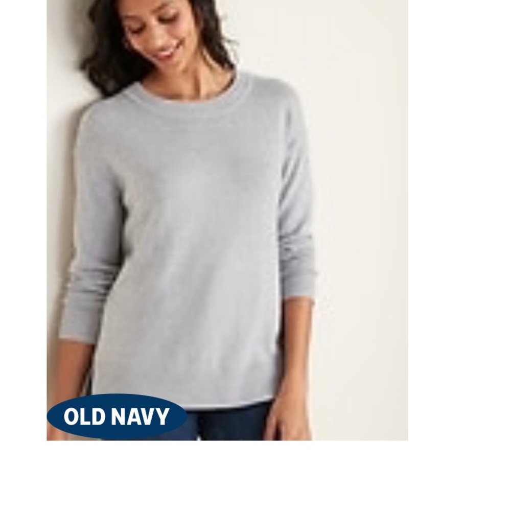 Relaxed fit Old Navy crew knit sweater, NWT
